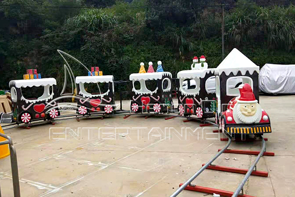 Xmas train rides with rail for sale Xmas train rides with rail for sale