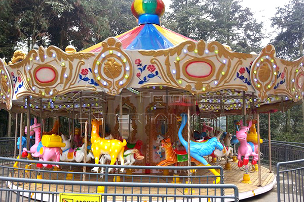 animal themed carousel