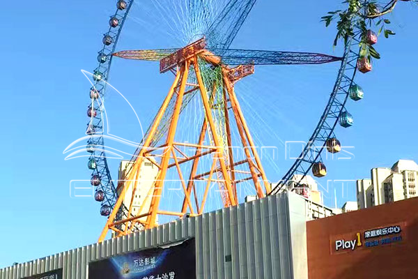 big Ferris wheel that can be built on the roof