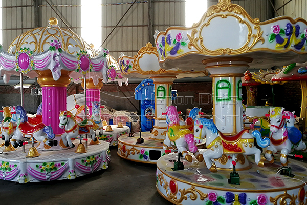 small 3 or 6 seats carousel