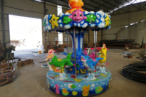 small ocean themed carousel