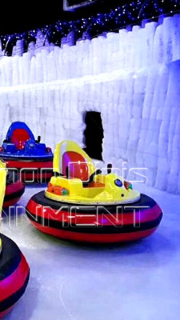 ice round inflatable bumper cars
