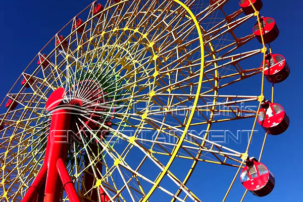 Manual Kids Miniature Ferris Wheel Made by Dinis for An American Customer