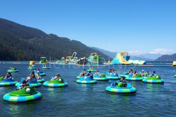 water bumper cars bumper boats