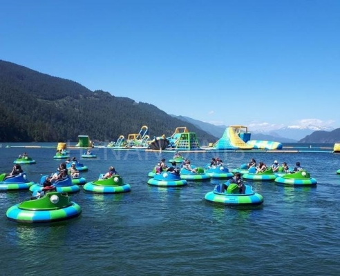 water bumper cars bumper boats