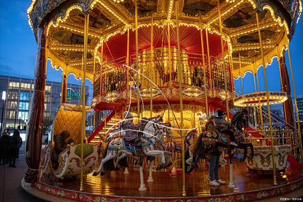 double-decker merry go round for sale