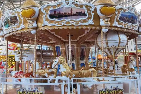 antique Dinis carousel for sale